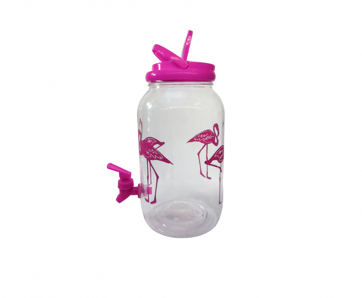DISPENSADOR PLASTICO C/ VASOS (3L) FLAMENCO