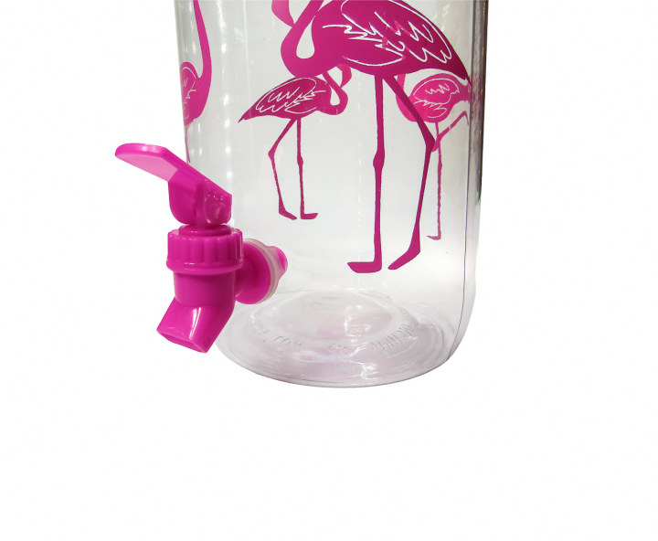 DISPENSADOR PLASTICO C/ VASOS (3L) FLAMENCO