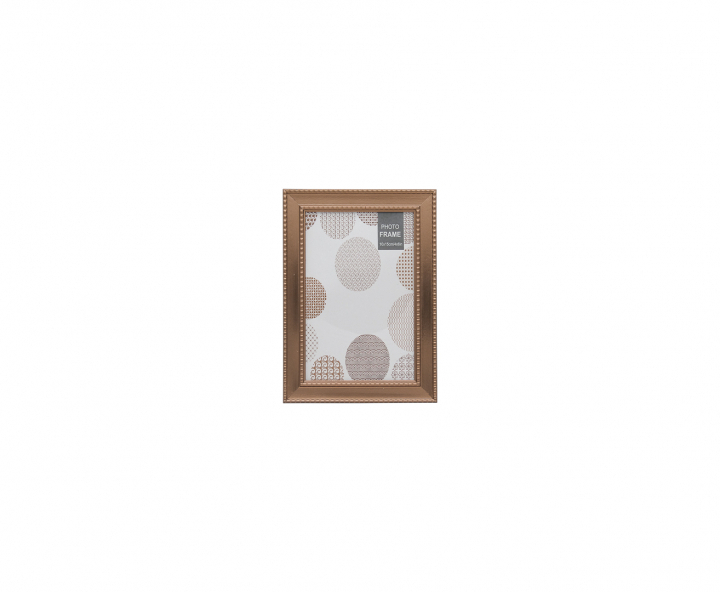 PORTA RETRATO RECTANGULO (13X18CM) ROSA DORADO