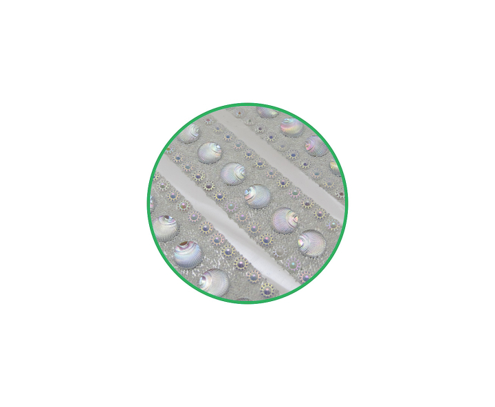 CALCOMANIA PIEDRAS 3P BLANCO