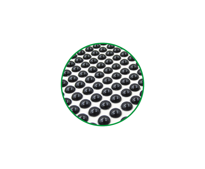CALCOMANIA PERLAS 6 NEGRO