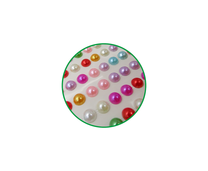 CALCOMANIA PERLAS 8 COLOR
