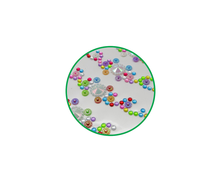 CALCOMANIA PIEDRAS 4P COLOR