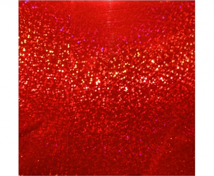 GLOBO CORAZON BRILLOSO (45CM) ROJO