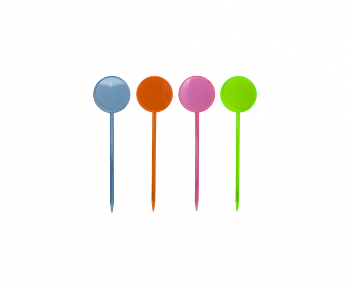 PALITO PLASTICO 30P COLOR TRANSP.