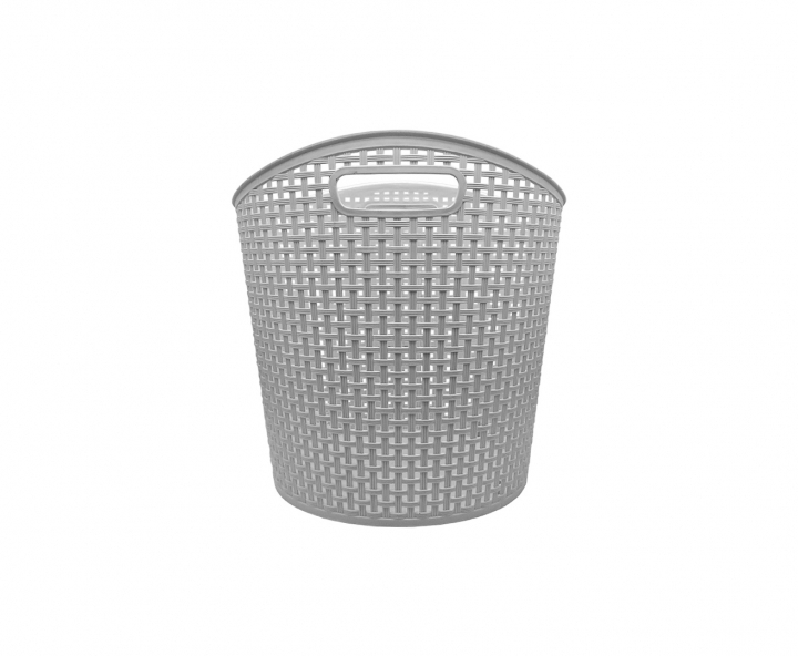CANASTA PLASTICA (32X38) GRIS