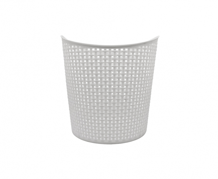 CANASTA PLASTICA (32X38) BLANCO
