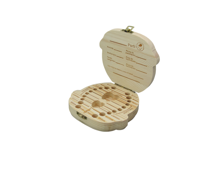CAJA MADERA RECUERDO (12.5X12X3) NIÑO