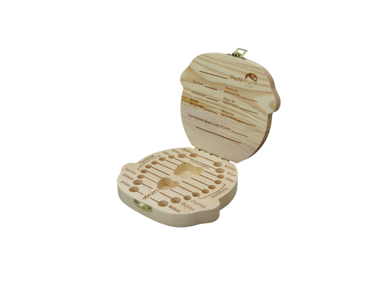 CAJA MADERA RECUERDO (12.5X12X3) NIÑA