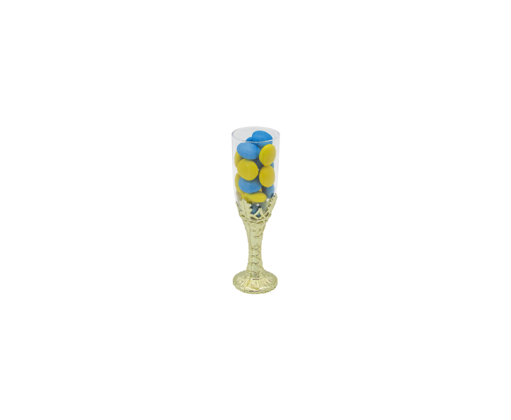 COPITA PLASTICO 10P (11X3) DORADO