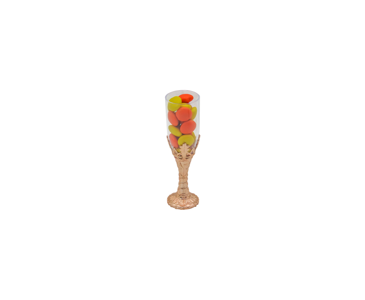 COPITA PLASTICO 10P (11X3) ROSA DORADO