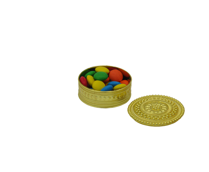 POTECITO REDONDO 10P (5X2) DORADO