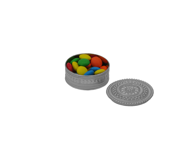 POTECITO REDONDO 10P (5X2) PLATEADO