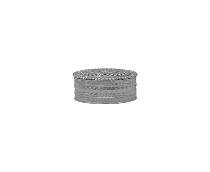 POTECITO REDONDO 10P (5X2) PLATEADO