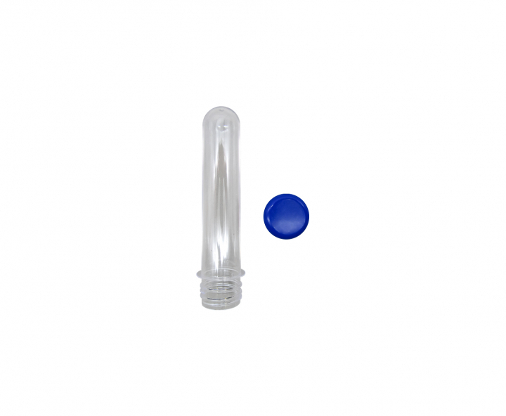 CARAMELERO TUBO 10P (12.5CM) TAPA AZUL