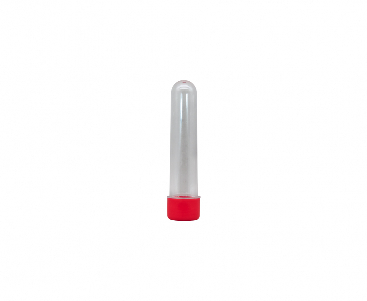 CARAMELERO TUBO 10P (12.5CM) TAPA ROJO