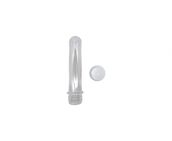 CARAMELERO TUBO 10P (12.5CM) TAPA BLANCO