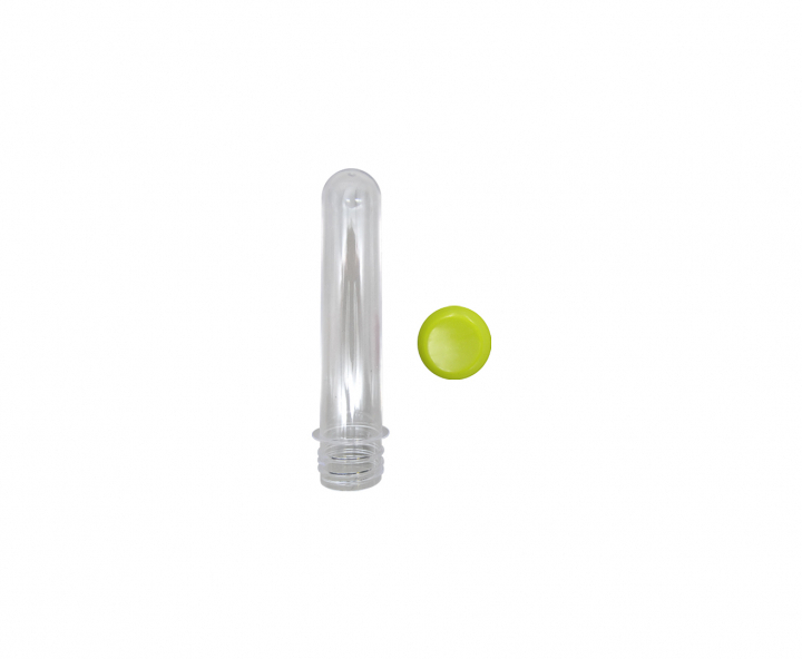 CARAMELERO TUBO 10P (12.5CM) TAPA AMARILLO