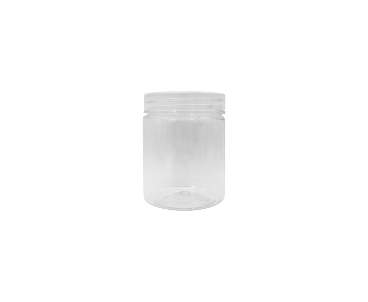 POTECITO PLASTICO 10P (7.5X5.5) TRANSP.