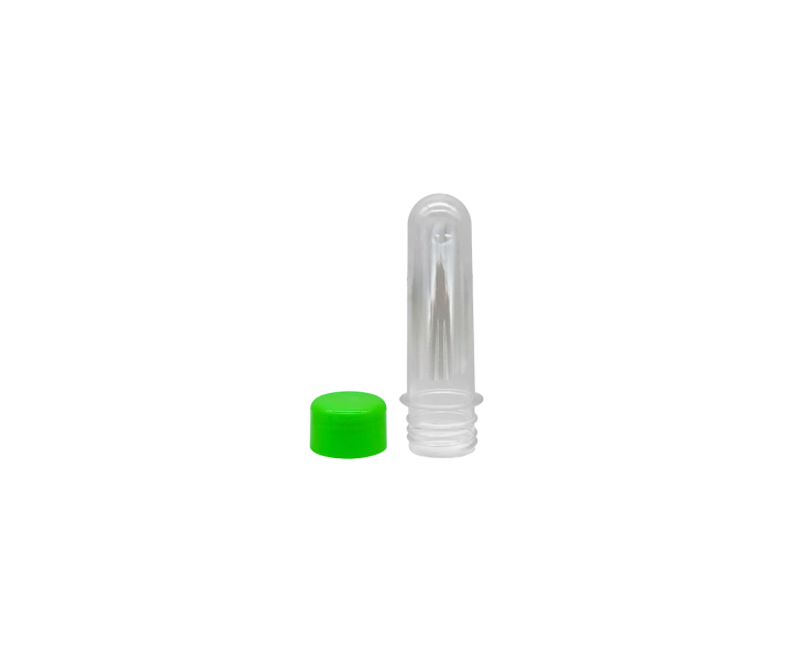 CARAMELERO TUBO 10P (10X3CM) VERDE/TRANSP.