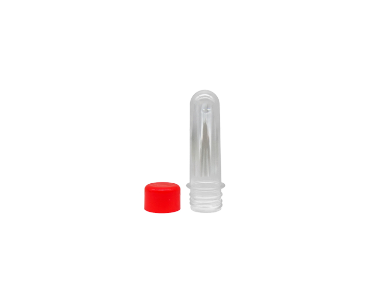 CARAMELERO TUBO 10P (10X3CM) ROJO/TRANSP.