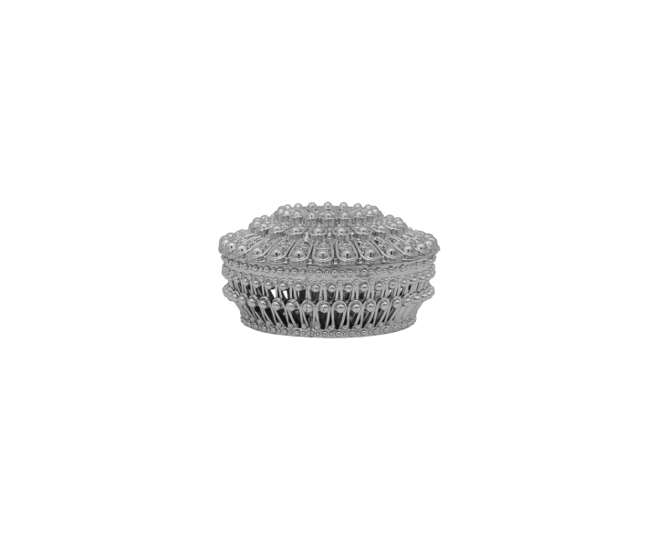 POTECITO REDONDO 10P (7X4) PLATEADO