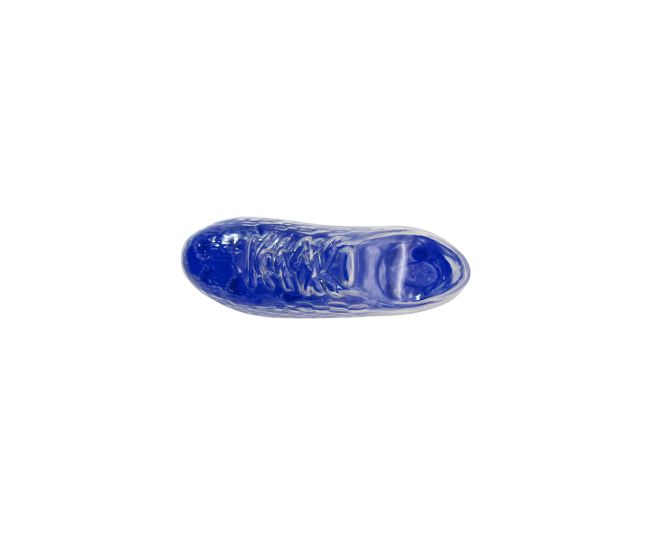 CARAMELERO BOTIN 10P (11.5X5X4) AZUL/TRANSP.