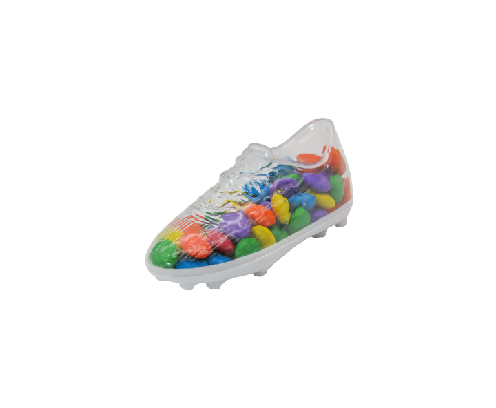 CARAMELERO BOTIN 10P (11.5X5X4) BLANCO/TRANSP.