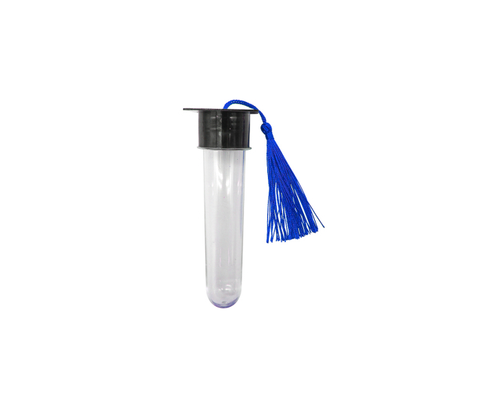 CARAMELERO BIRRETE 10P (13X4CM) AZUL