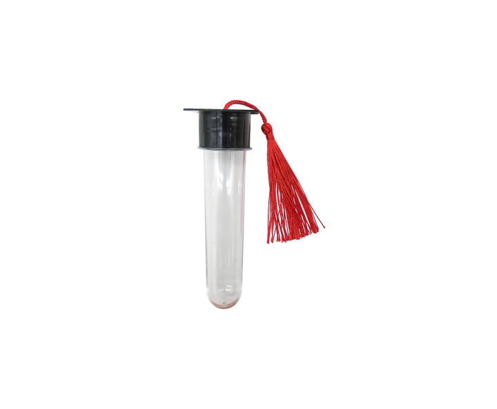 CARAMELERO BIRRETE 10P (13X4CM) ROJO