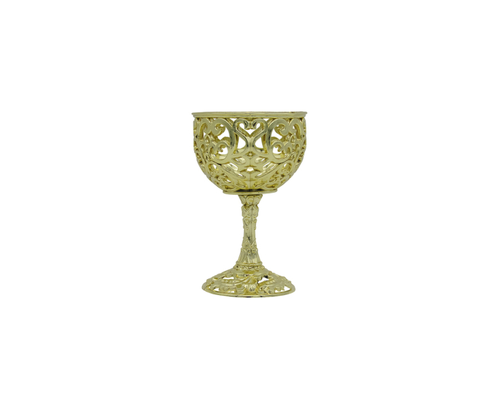 COPA PLASTICO 10P (6X10) DORADO