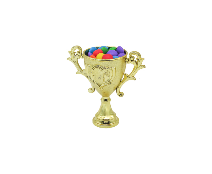 CARAMELERO COPA CAMPEON 10P (10.5X11CM) DORADO