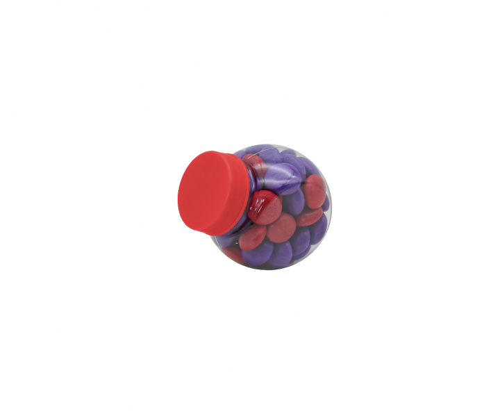 CARAMELERO 10P (5.5X6X4CM) ROJO