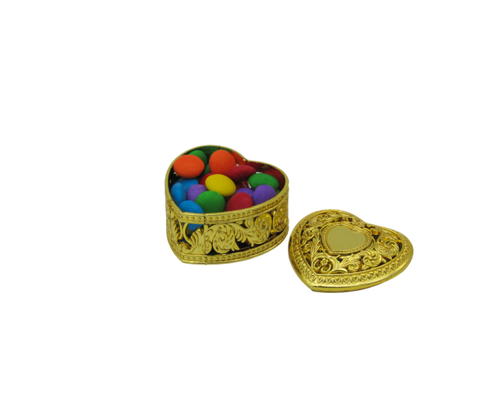 POTECITO CORAZON 10P (6X5.5X4) DORADO