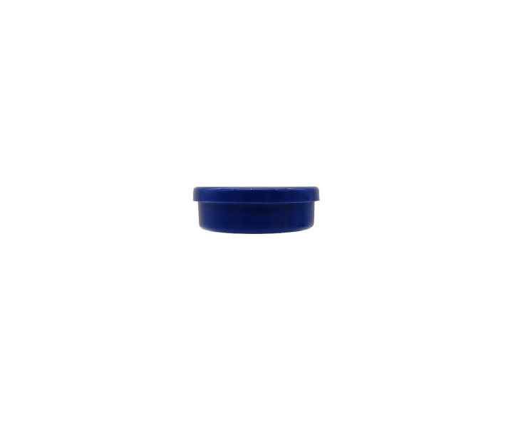 ENVASE PLASTICO CIRCULAR 10P (40ML) AZUL