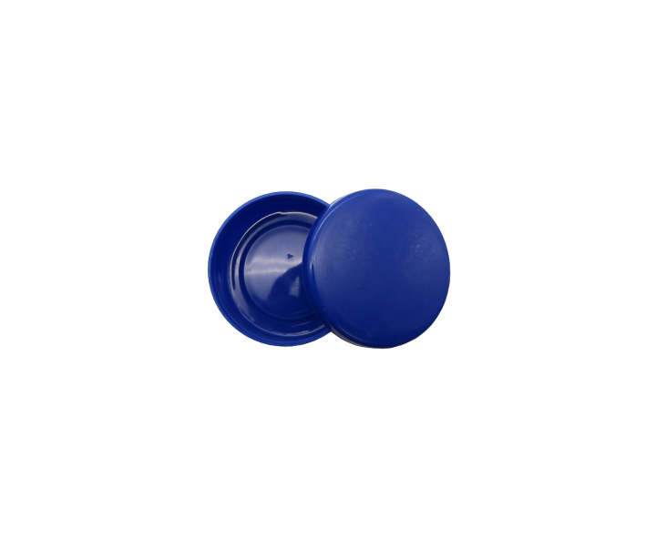 ENVASE PLASTICO CIRCULAR 10P (40ML) AZUL