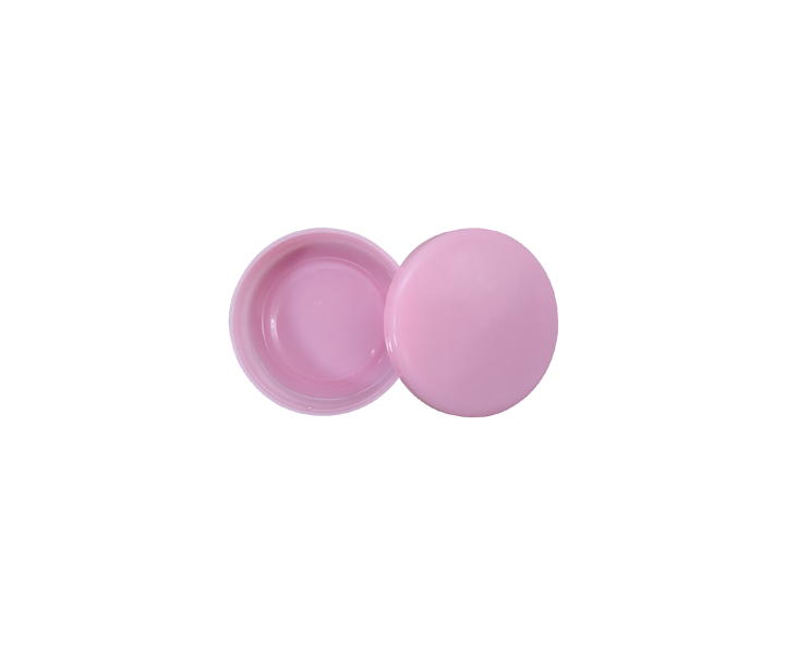 ENVASE PLASTICO CIRCULAR 10P (40ML) ROSADO
