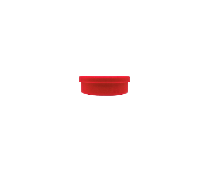 ENVASE PLASTICO CIRCULAR 10P (40ML) ROJO