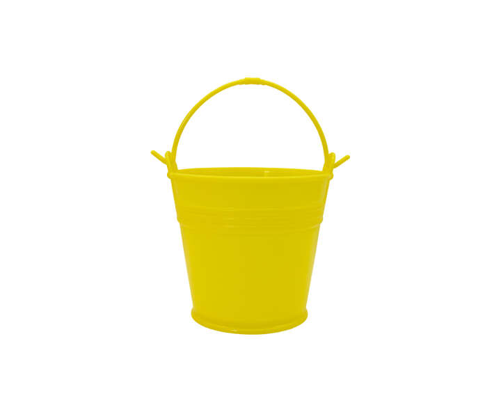BALDECITO PLASTICO (13X13CM) AMARILLO