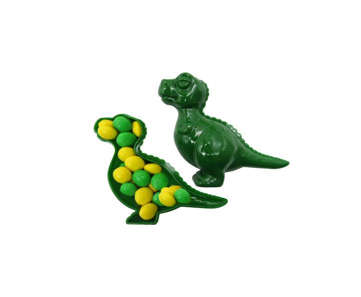 CARAMELERO TIRANOSAURIO 6P (10X8X3.5) VERDE