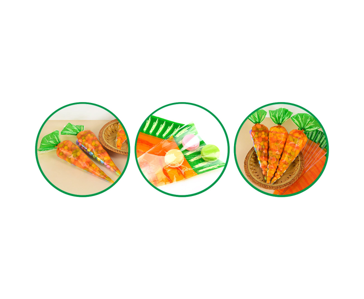 BOLSITA ZANAHORIA 20P (20X40) NARANJA