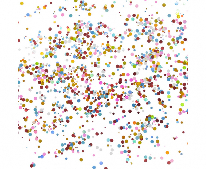 CONFETTI P/ GLOBO PURPURINA