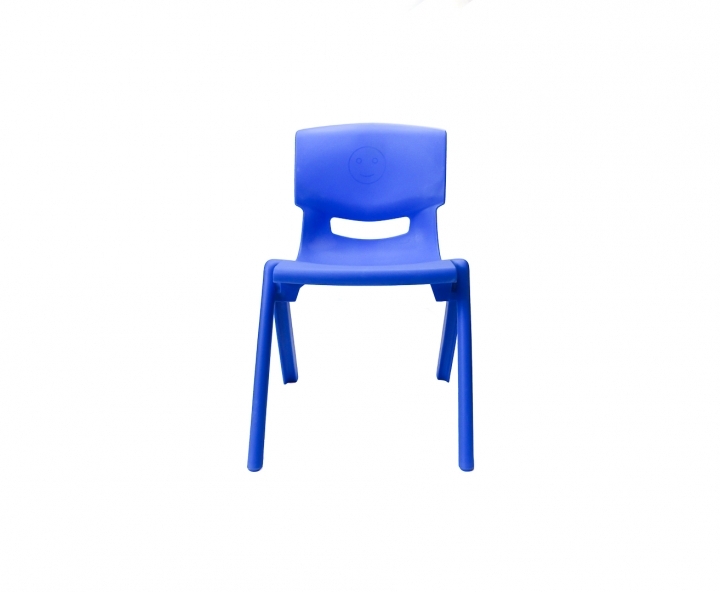SILLA PLASTICA P/ CRIATURA (32X50X34) AZUL