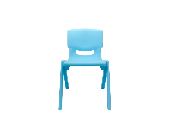 SILLA PLASTICA P/ CRIATURA (32X50X34) CELESTE