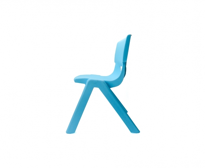 SILLA PLASTICA P/ CRIATURA (32X50X34) CELESTE