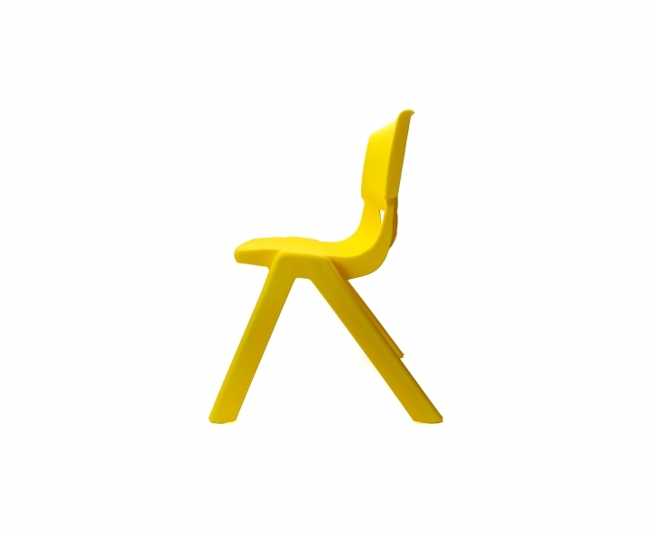 SILLA PLASTICA P/ CRIATURA (32X50X34) AMARILLO