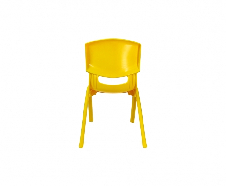 SILLA PLASTICA P/ CRIATURA (32X50X34) AMARILLO