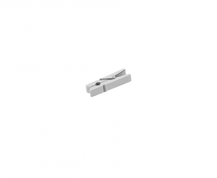 PINZITA MADERA 25P (3.5CM) BLANCO