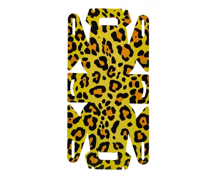 CAJITA PAPEL SOUVENIR 10P LEOPARDO
