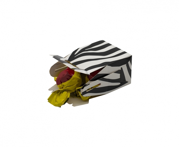 CAJITA PAPEL SOUVENIR 10P ZEBRA
